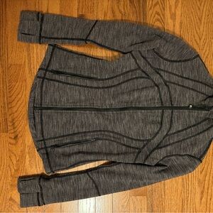 Lululemon Black Stripped Define Jacket
